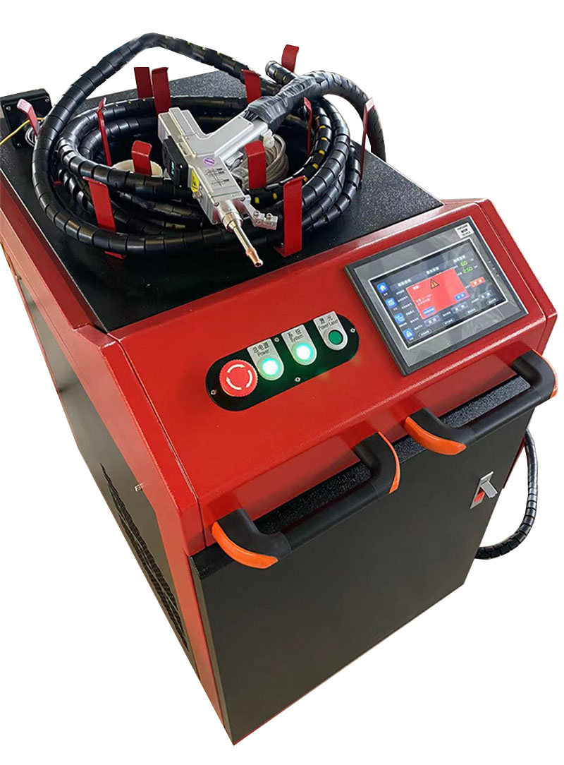 Käeshoitav punktlaserkeevitaja roostevabast terasest laserkeevitusmasin käeshoitav metallist laserjootmismasin